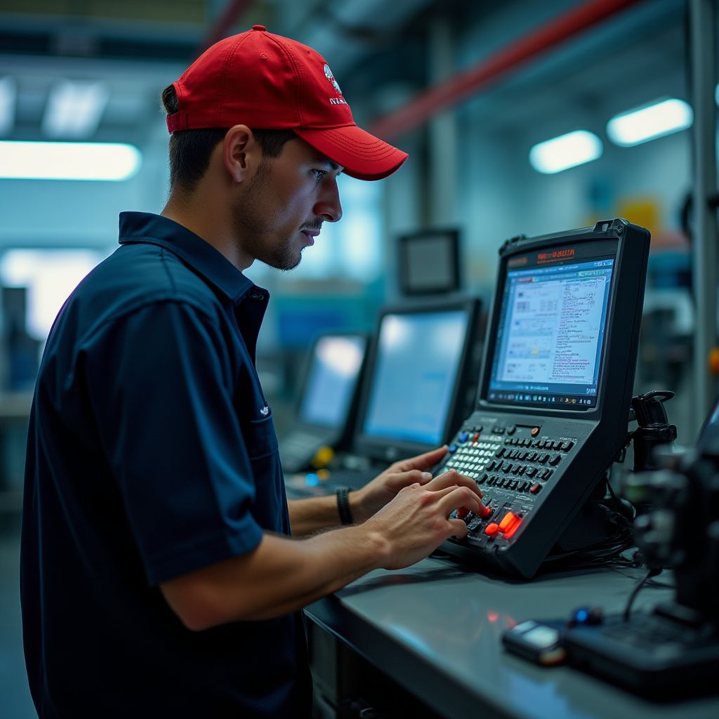Diagnóstico computarizado de sistema de vehículo empresarial